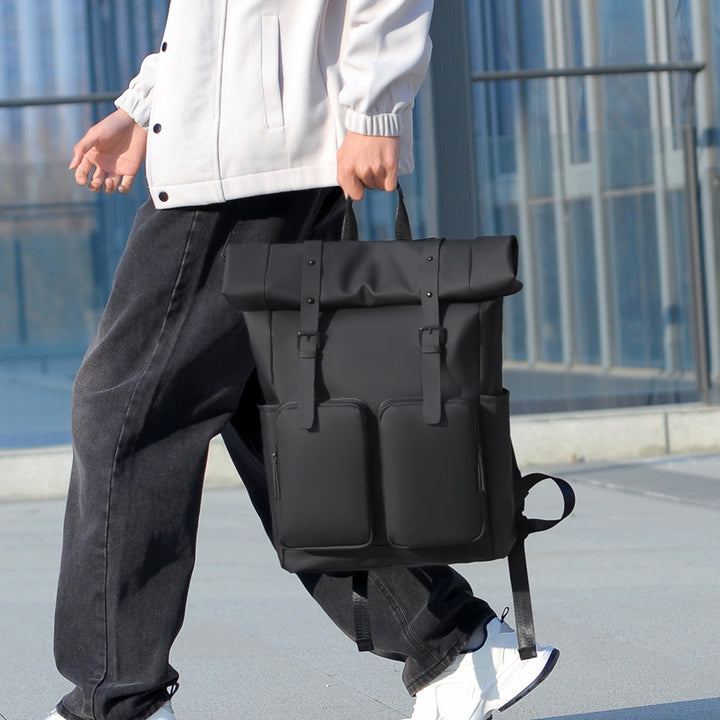 Roll-Top Waterproof Urban Backpack Stornfield