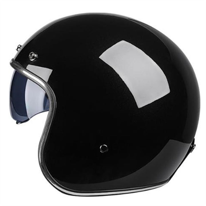 Classic Jet-Style Motorcycle Helmet Stornfield