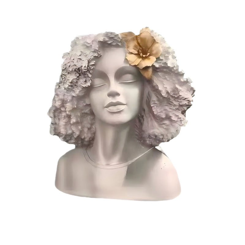 Decorative bust with African motif Stornfield