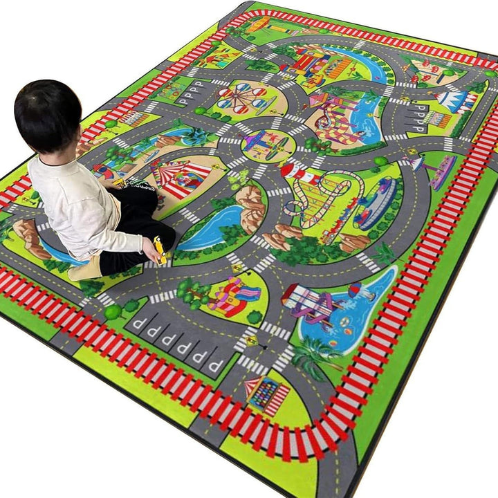 3D Well Waterfall Decorative Mat