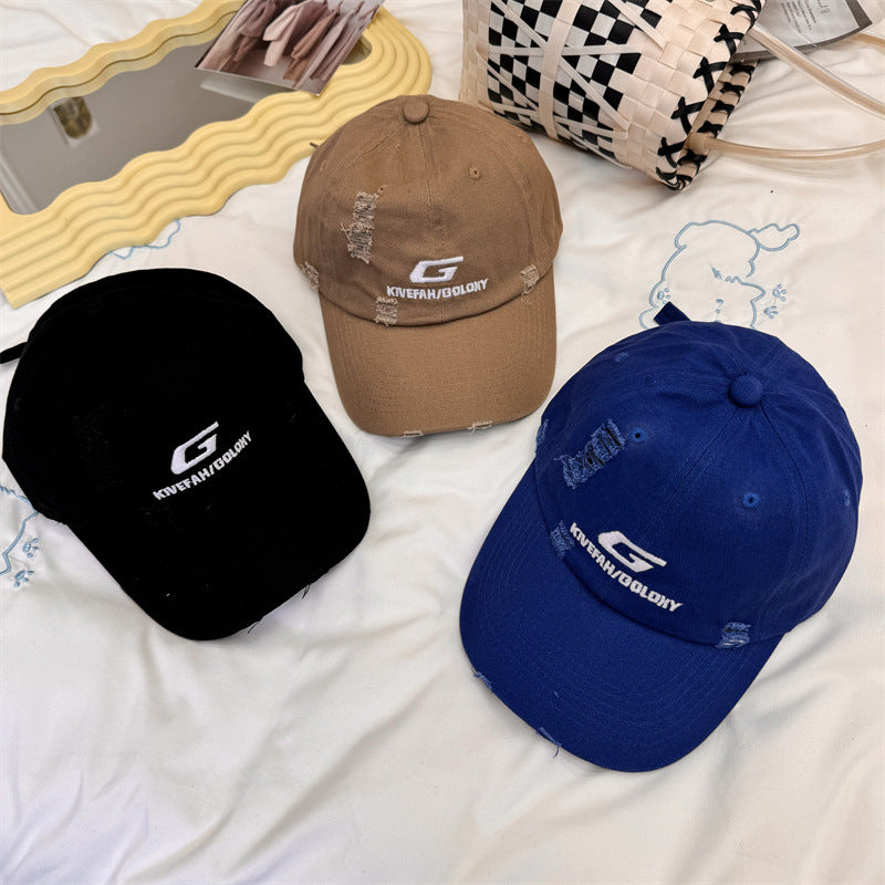 Men's Distressed Casual Baseball Cap Stornfield
