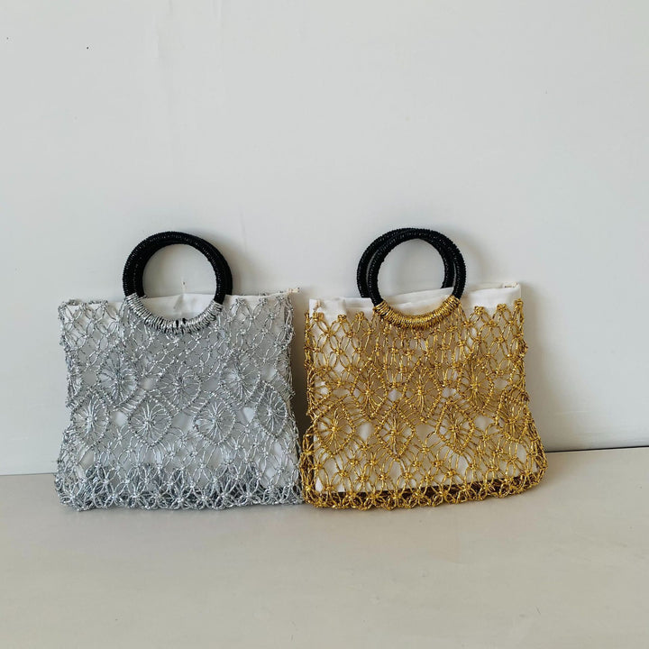 Stylish net handbag Stornfield