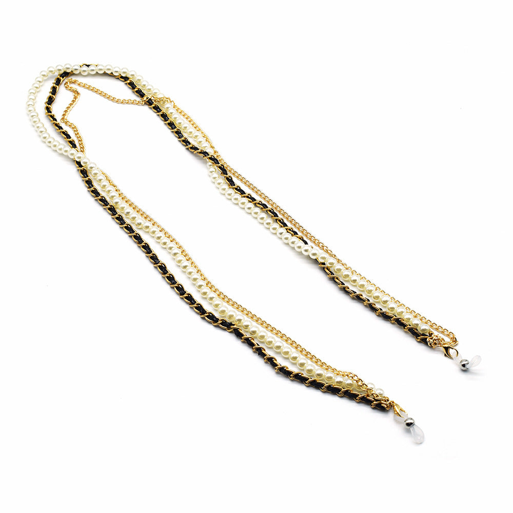 Elegant Multi-Strand Beaded Eyewear Chain Stornfield
