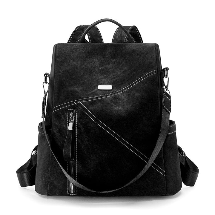 Multi-Functional Leather Backpack Stornfield