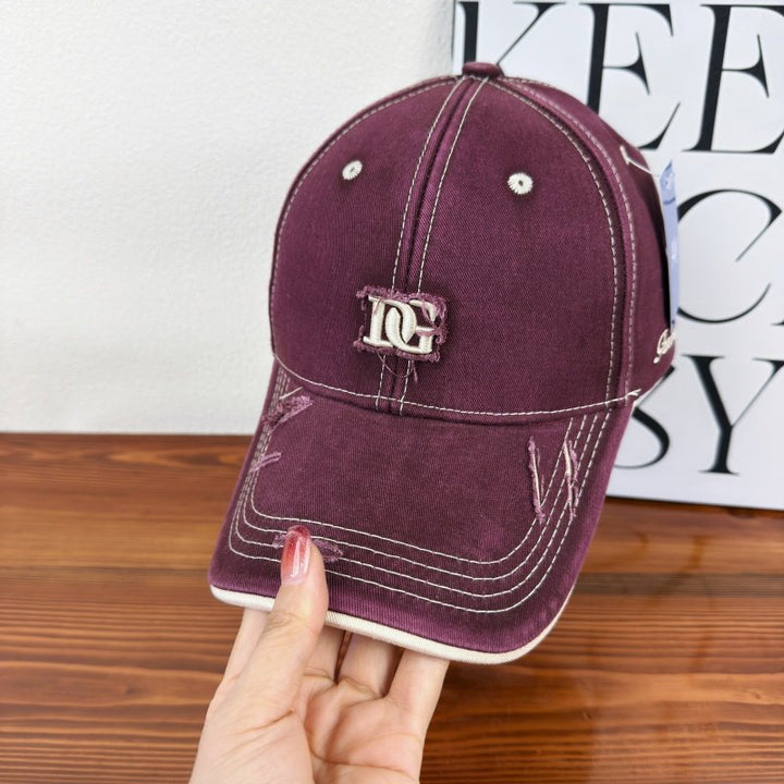 Men's Distressed Cotton Baseball Cap Stornfield 1784270840