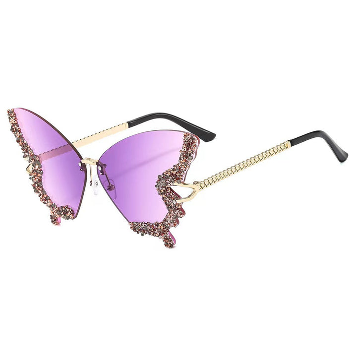 Women extravagant wing sunglasses Stornfield