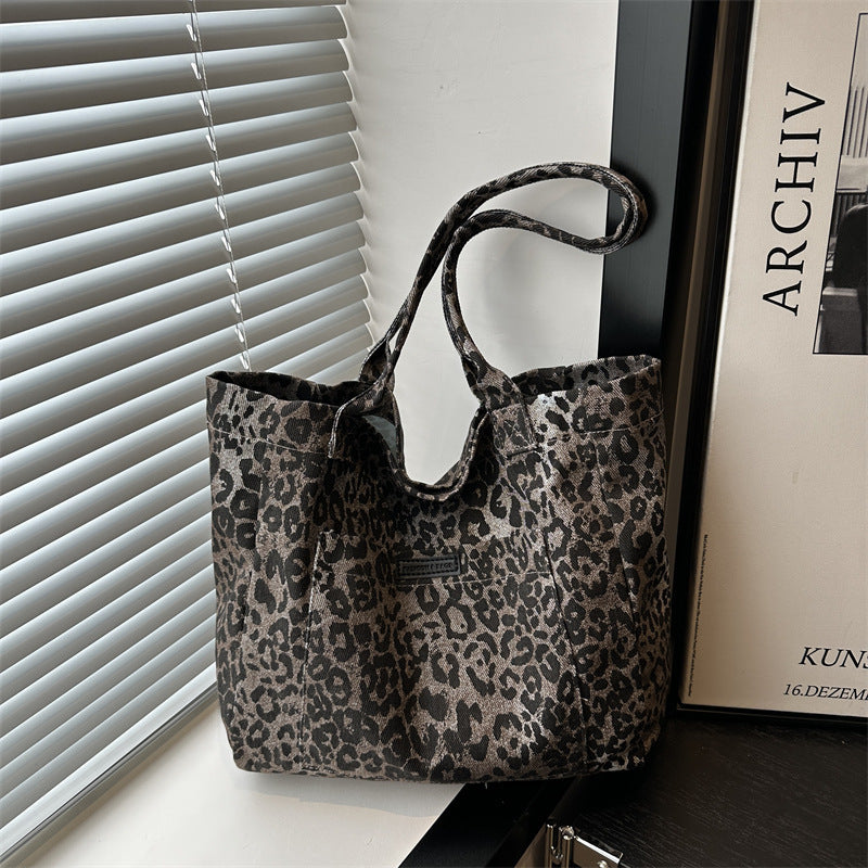 Eco-Friendly Reusable Leopard Print Tote Bag Stornfield