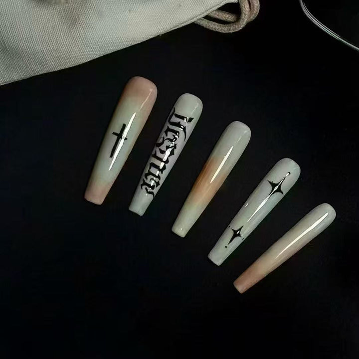 Artistic Press-On Nail Tips Stornfield