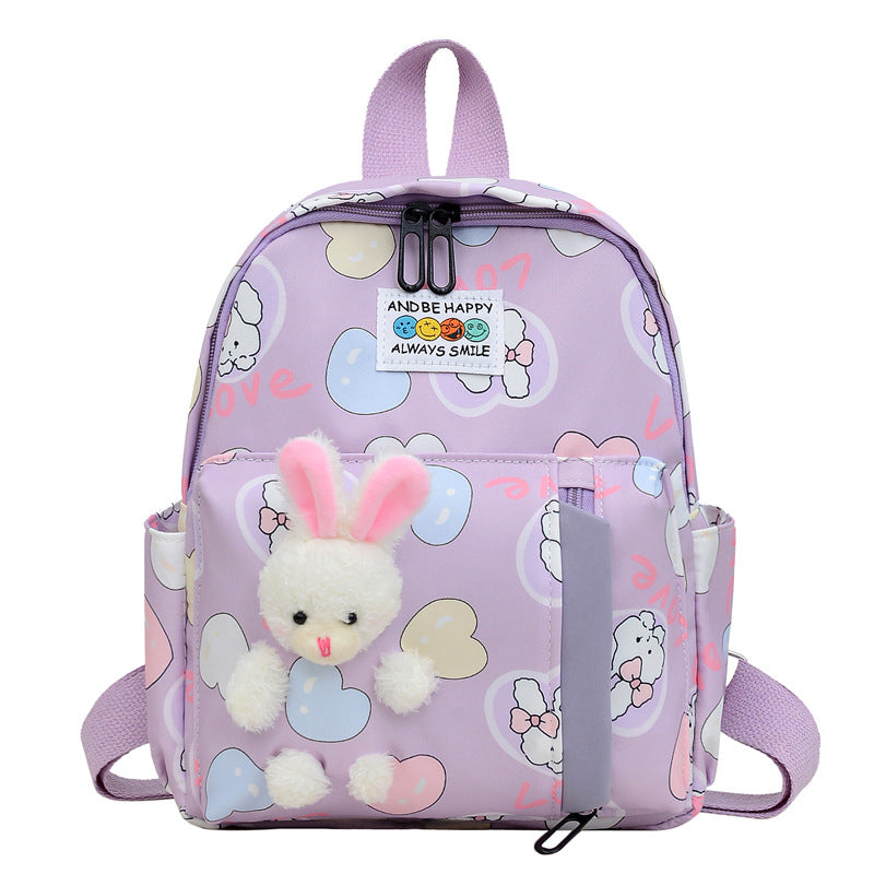 Cute Plush Bunny-Themed Mini Backpack Stornfield