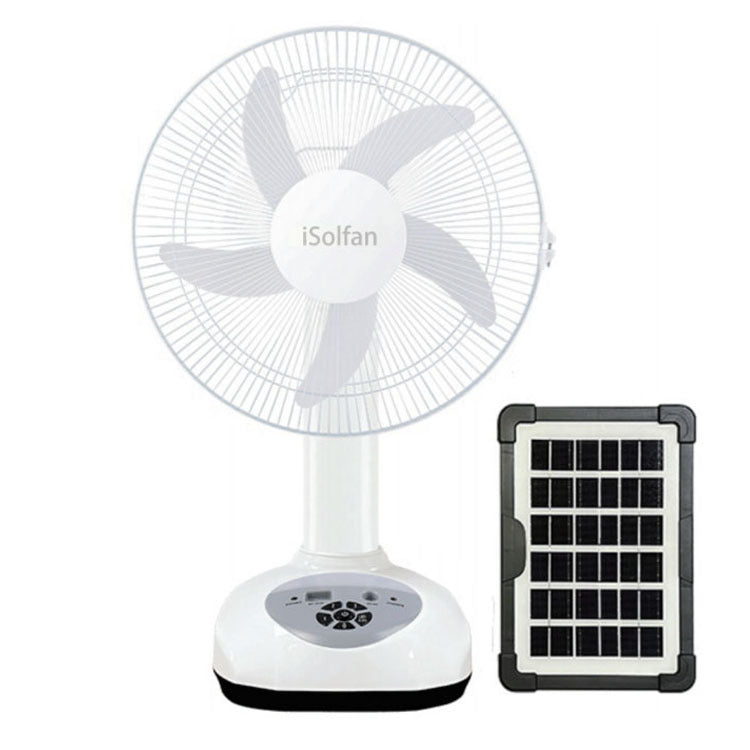 Ladies Solar-Powered Stand Fan with Smart Control and Multiple Speed Modes Stornfield