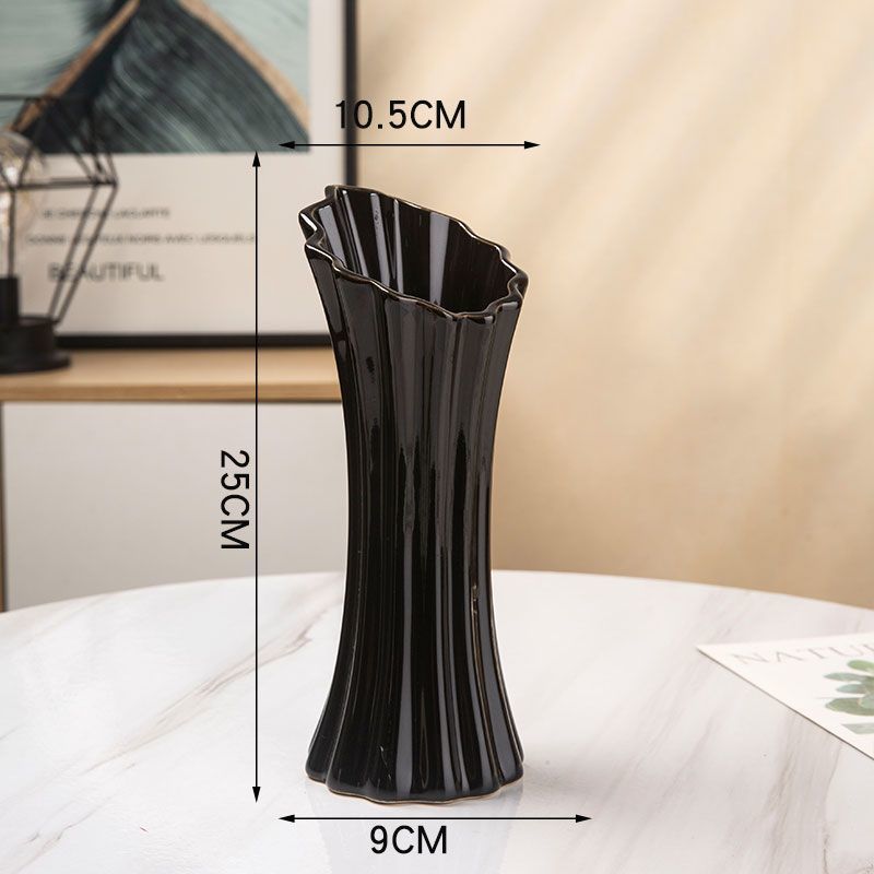 Modern Tall Ceramic Flower Vase