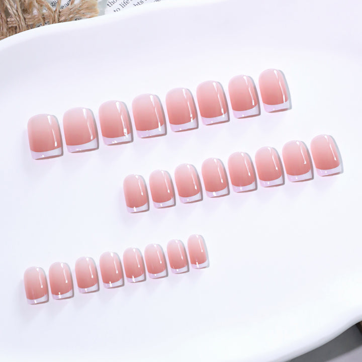 Elegant French Manicure Nail Art Stornfield