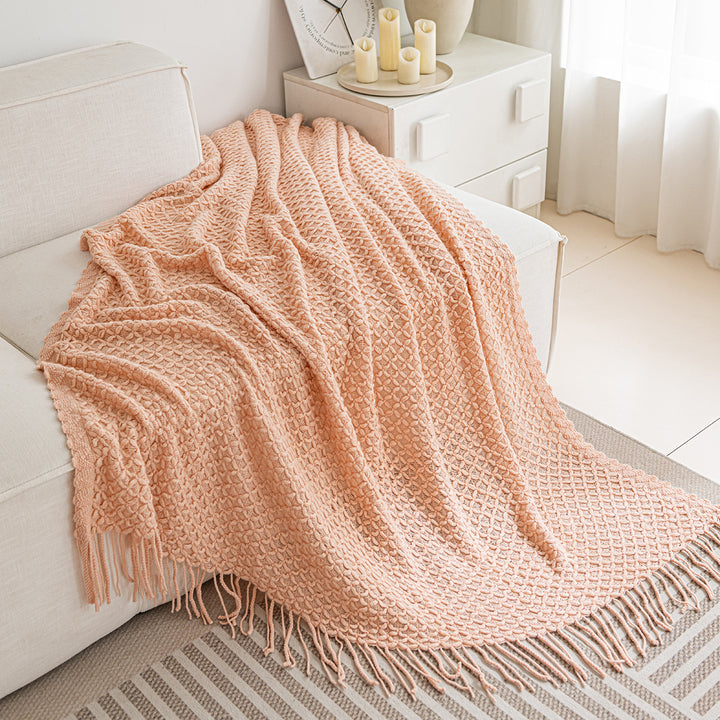 Home Decor Knit Throw Blanket