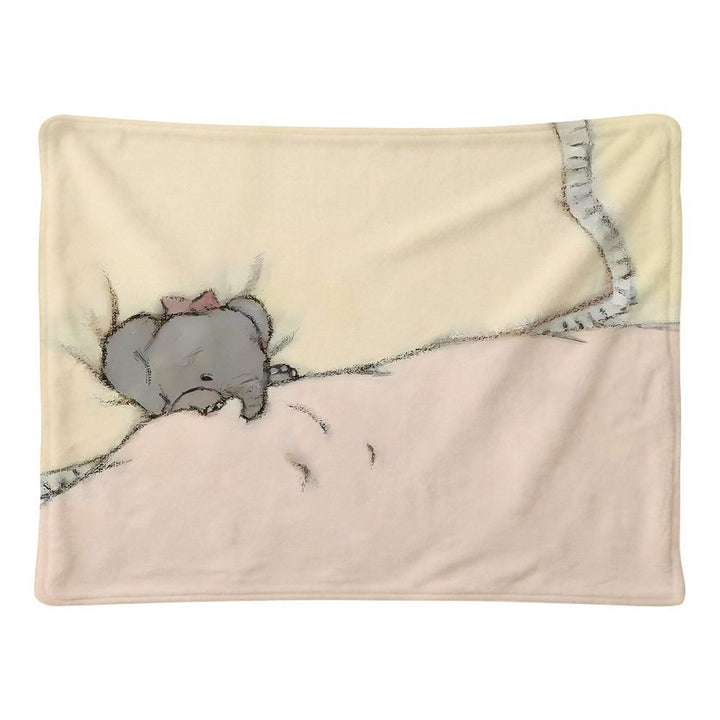 Cozy Cartoon Character Blanket