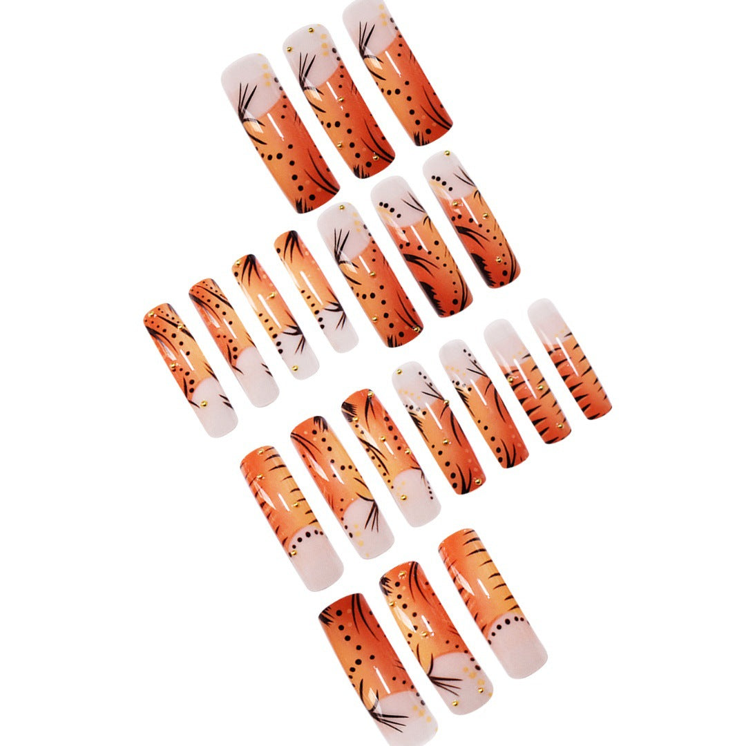 Artistic Stiletto Press-On Nail Extensions Stornfield