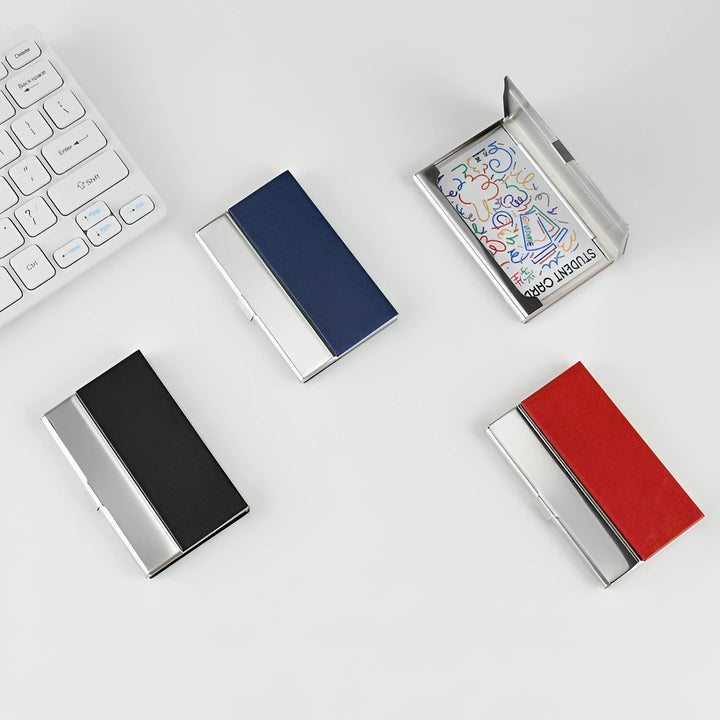Premium Metal Business Card Case