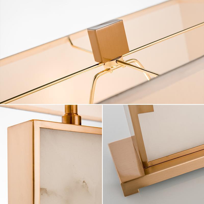 Elegant Table Lamp with Marble Base