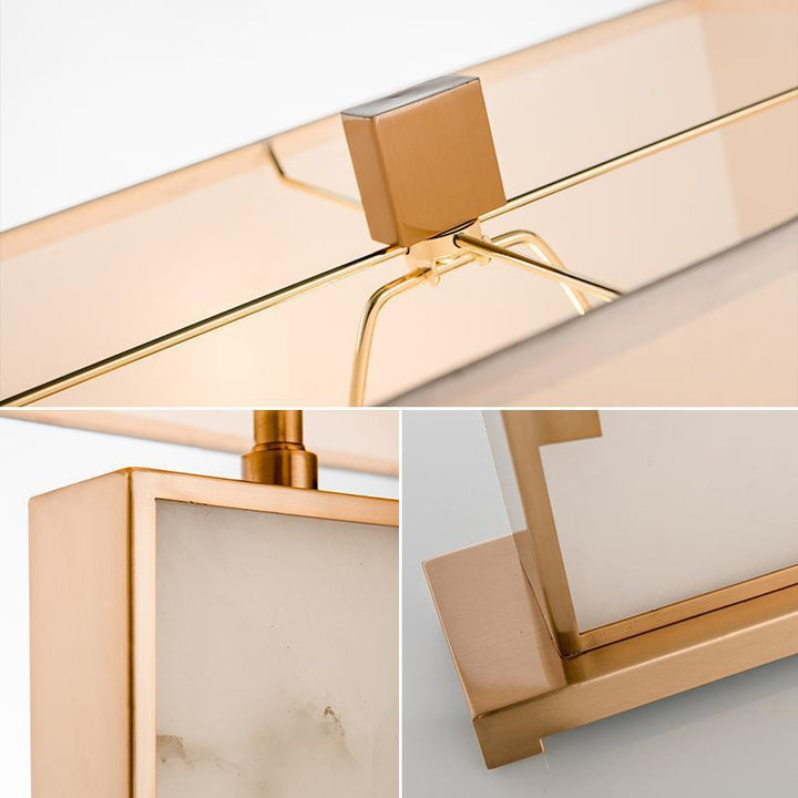 Elegant Table Lamp with Marble Base