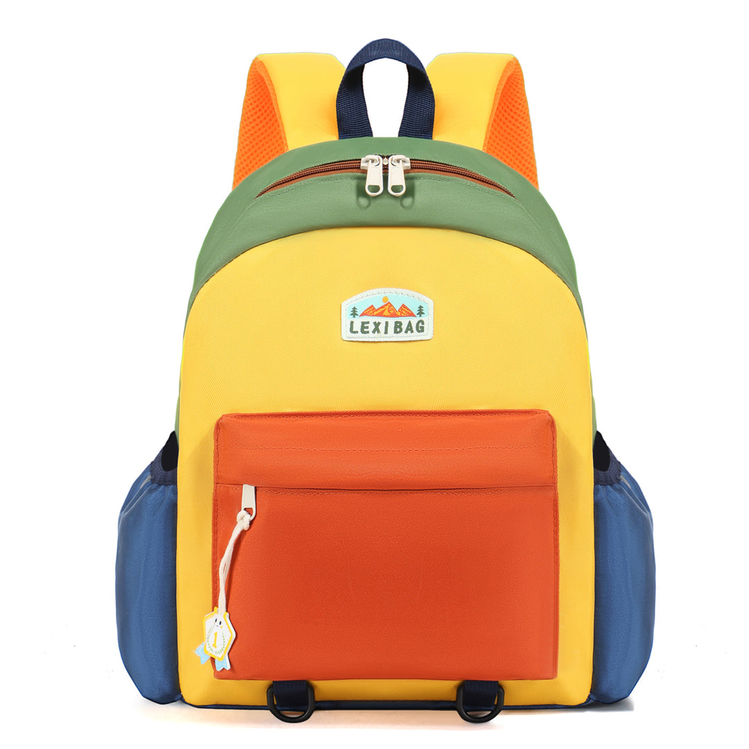 Colorful Multi-Compartment School Backpack Stornfield
