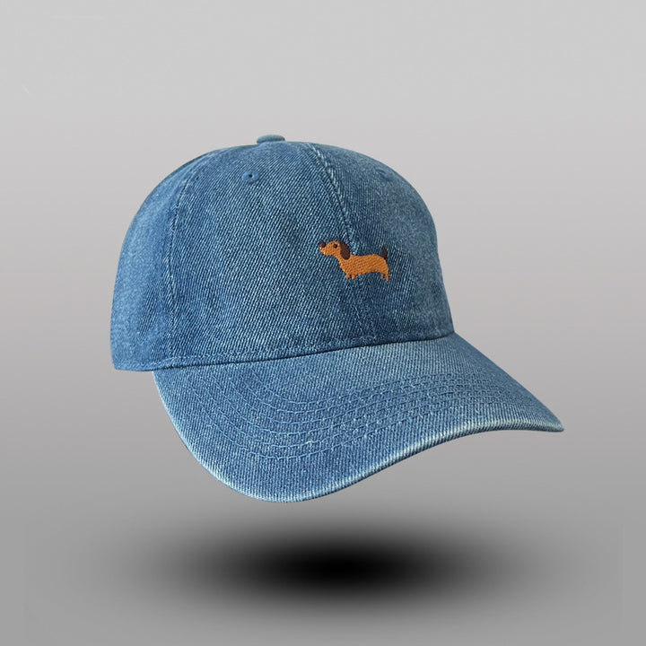 Women's Casual Embroidered Dog Theme Baseball Cap Stornfield