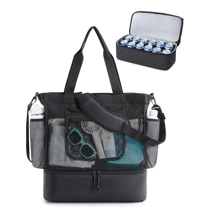 Multifunctional cooler bag with practical outer pockets Stornfield