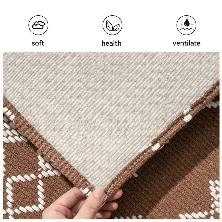 Geometric Pattern Kitchen Runner Mat