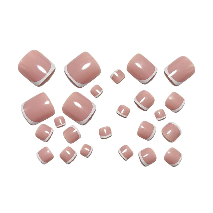 Nail art with elegant French style Stornfield