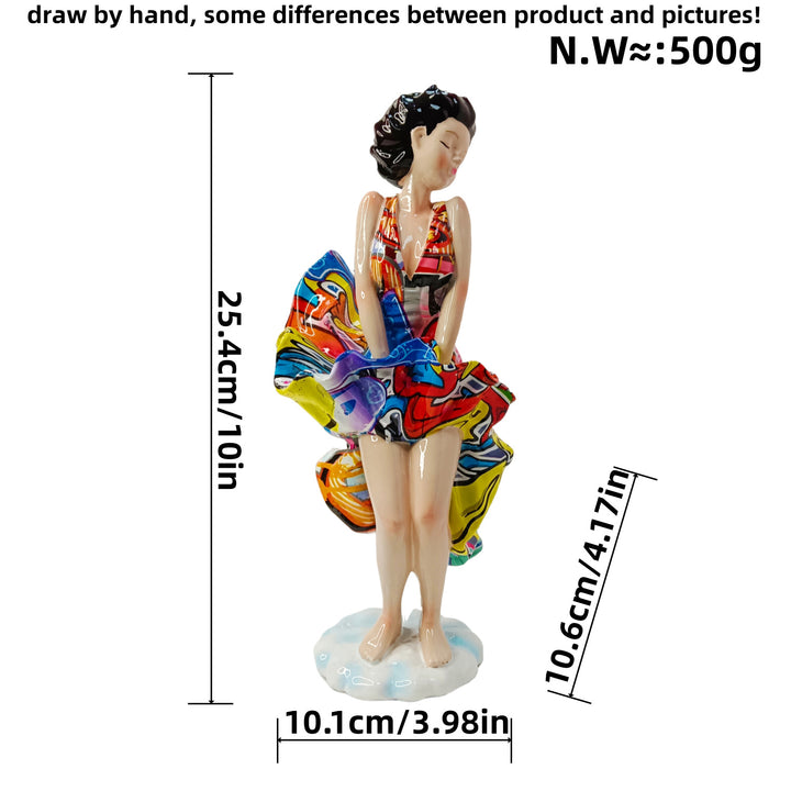 Artistic figure with beach design Stornfield