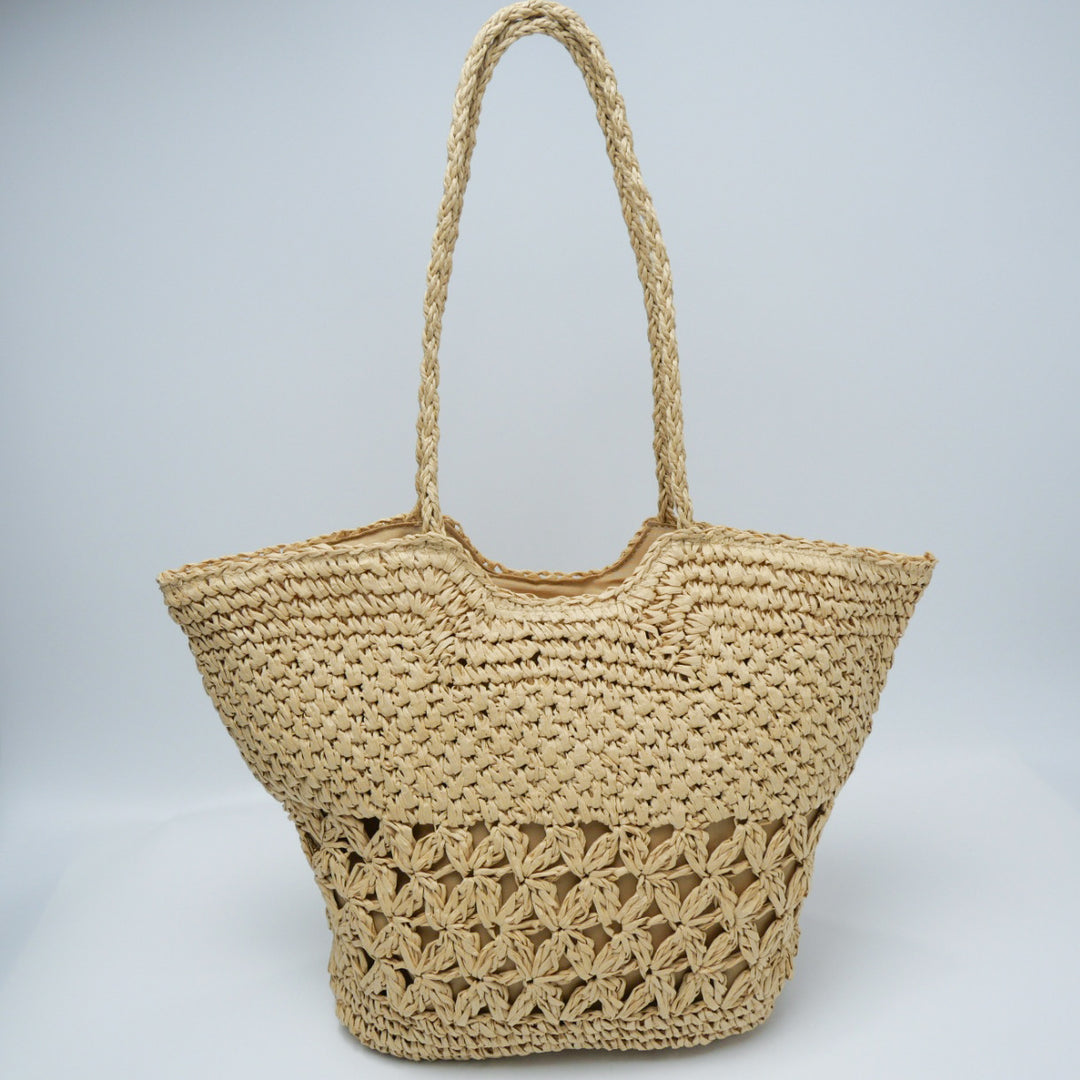 Vintage-Made Rattan Tote Bag Stornfield