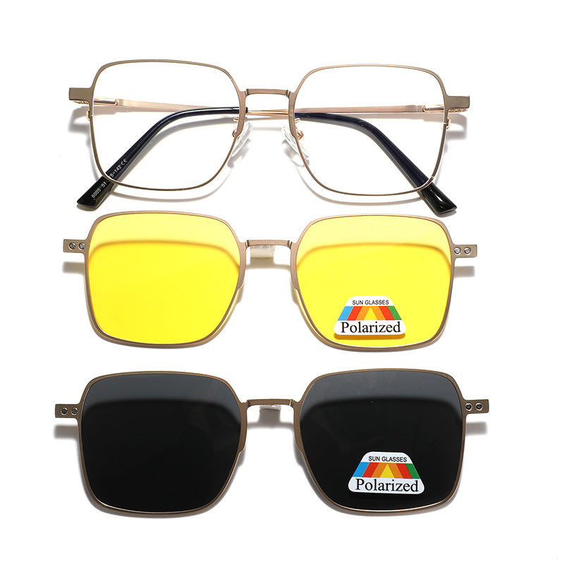 Women's versatile, fashionable sunglasses with interchangeable polarizing lenses Stornfield
