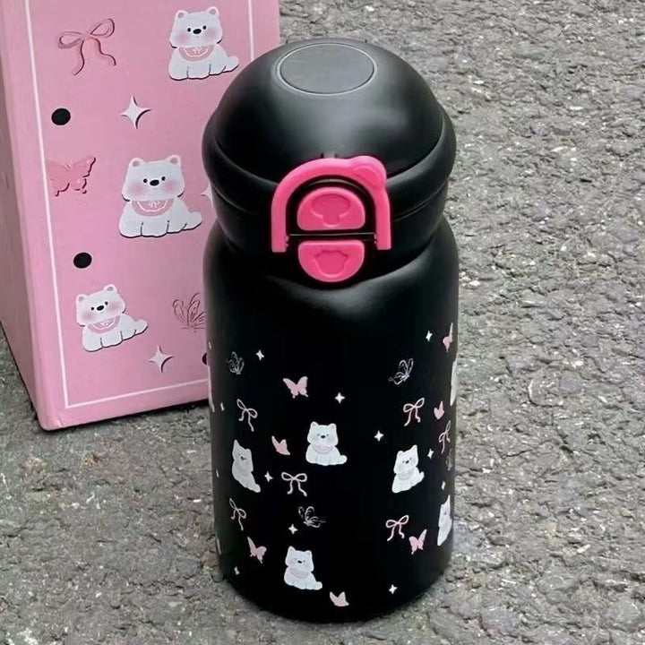 Ladies insulated drinking bottle with sweet Stornfield design