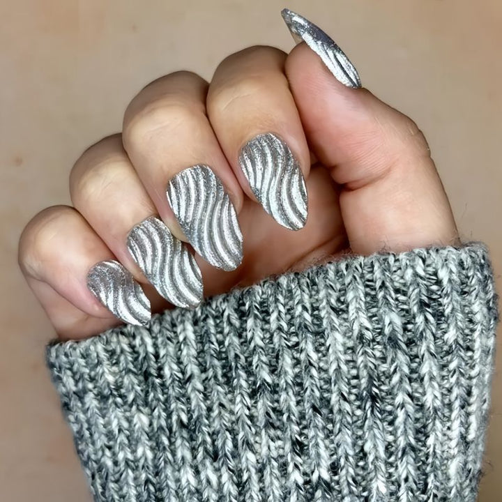 Sculpted Press-On Nail Art Stornfield