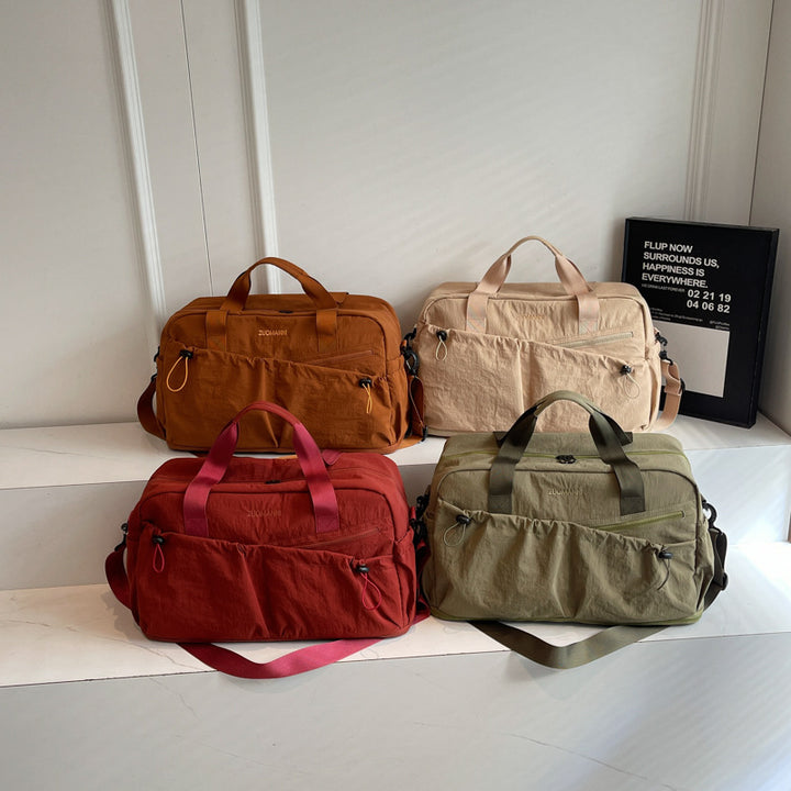 Sporty and Functional Travel Bag with Multiple Outer Pockets Stornfield