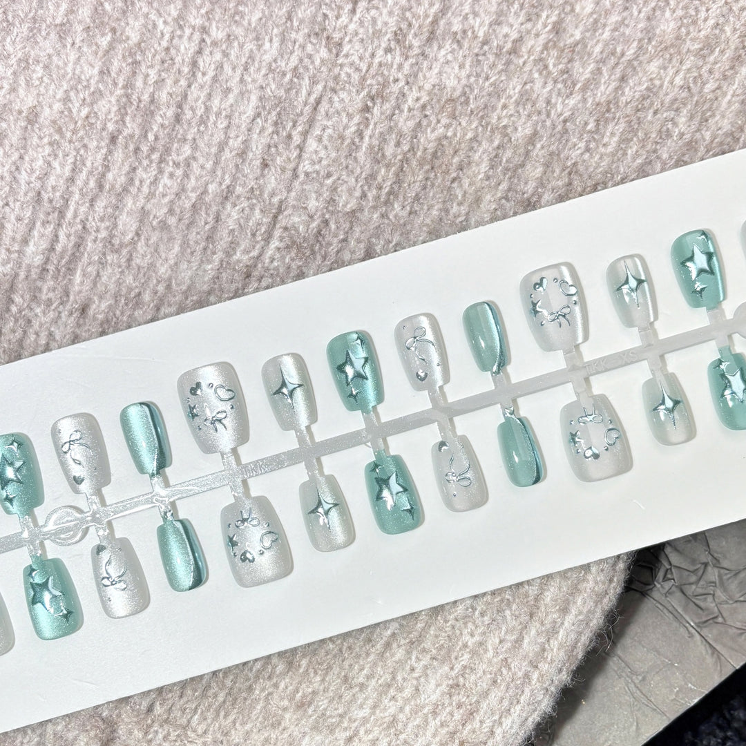 Elegant Ombre Art Press-On Nails