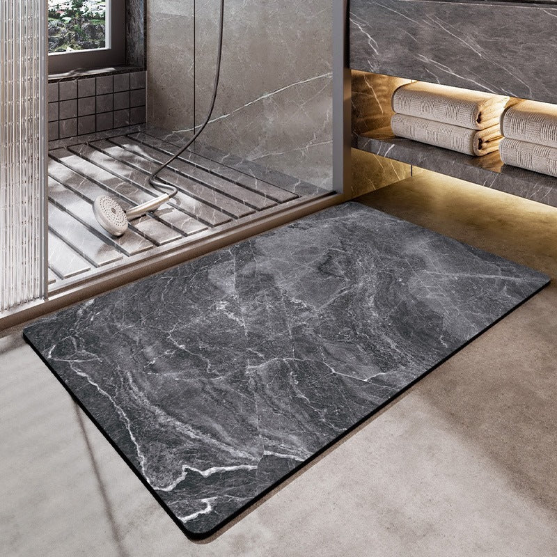 Luxury Marble Design Bath Mat Stornfield