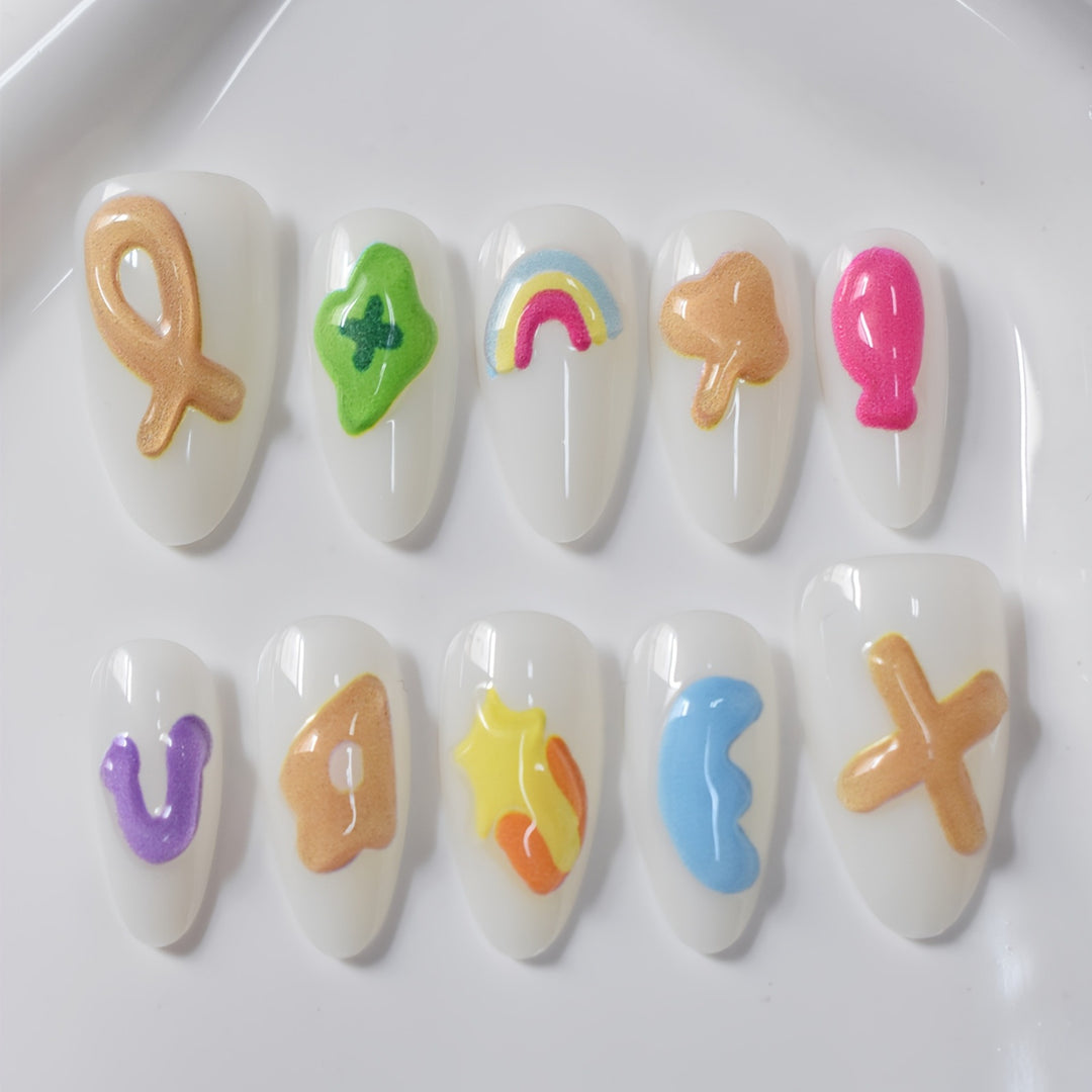 Artistic Gel Nail Art Design Stornfield