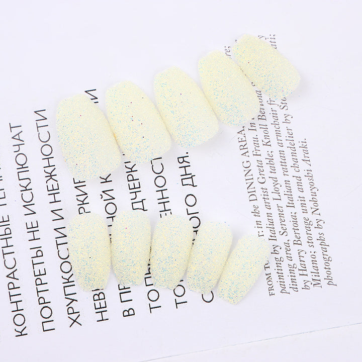 Glittering artificial nails in modern design Stornfield