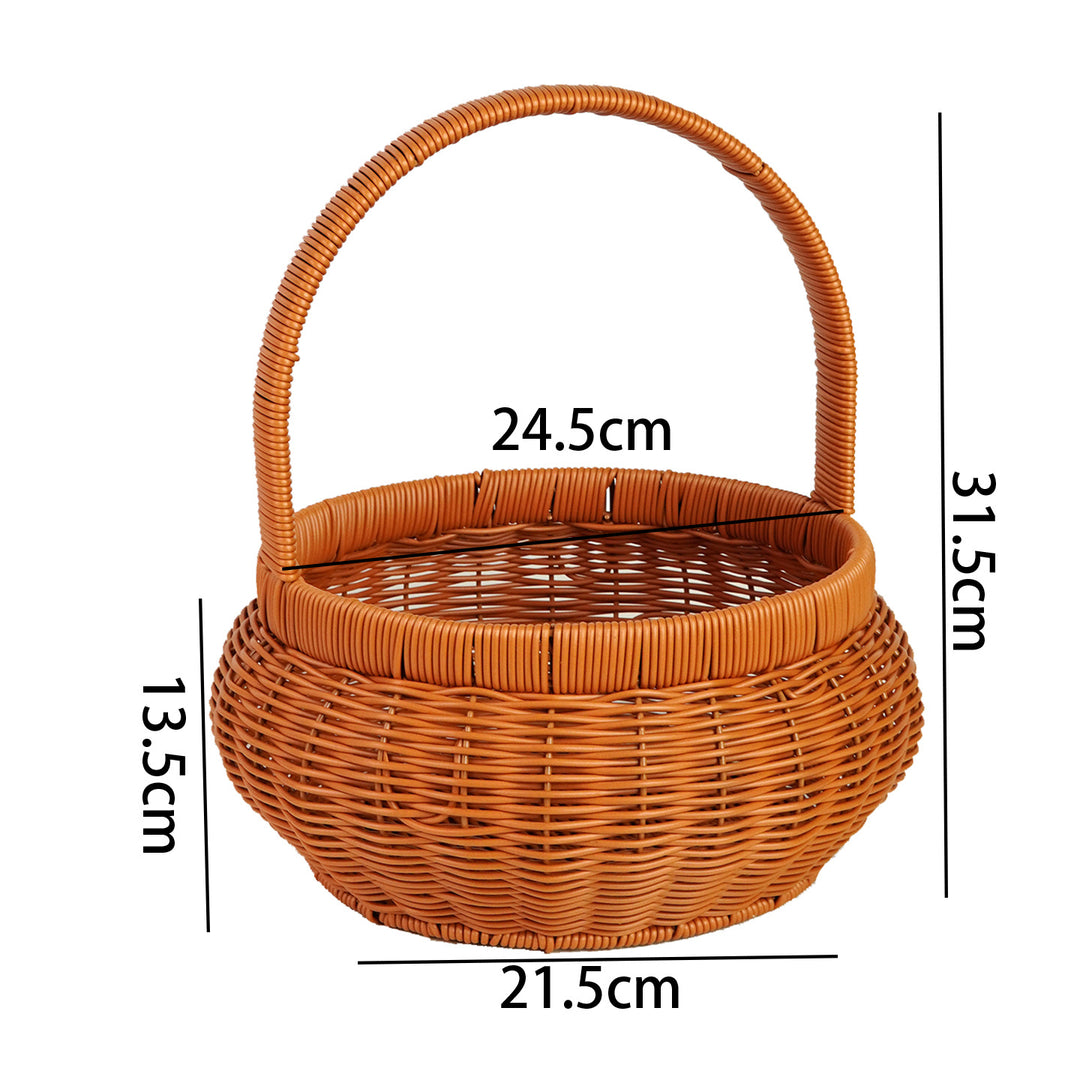Handcrafted Woven Picnic Basket Stornfield