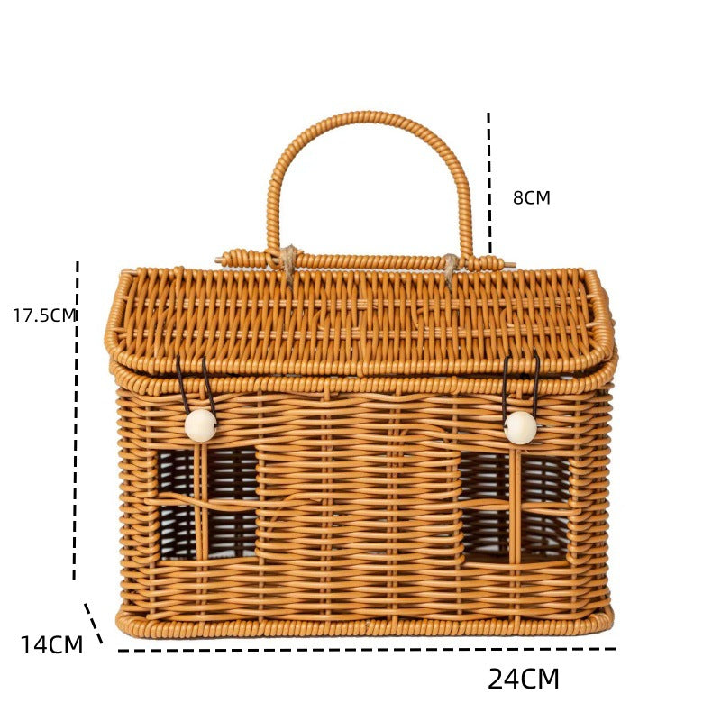 Handcrafted Wicker Picnic Basket Stornfield