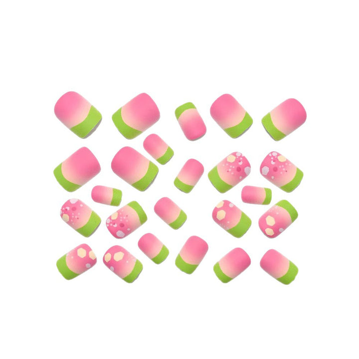 Creative gradient color nails Stornfield