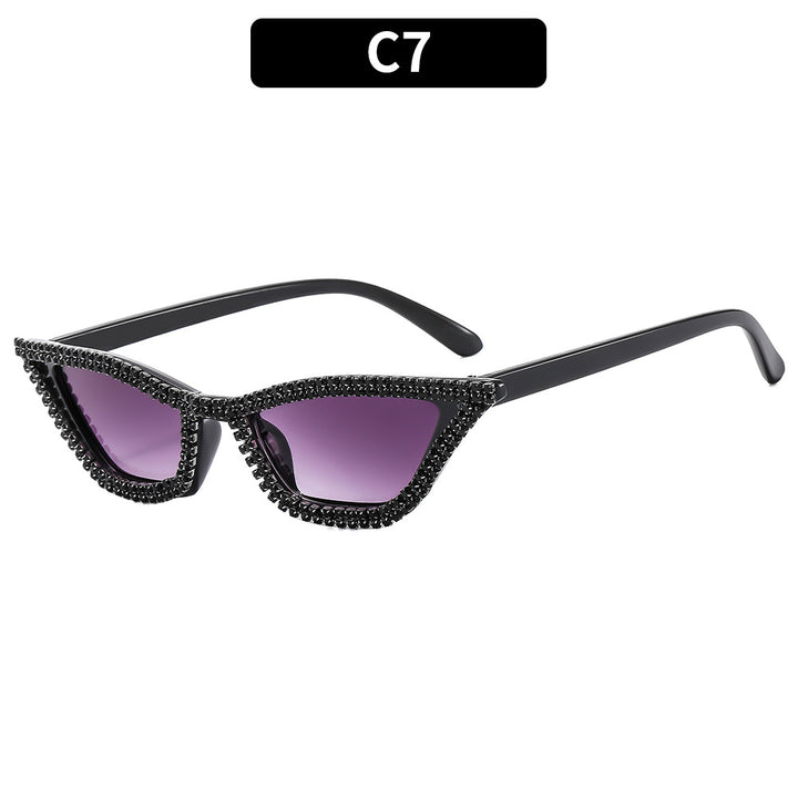 Decorative Cat-Eye Sunglasses