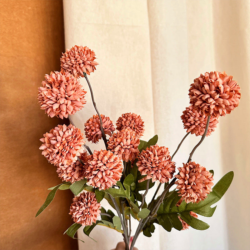 Decorative Artificial Flower Bouquet with Intricate Designs
