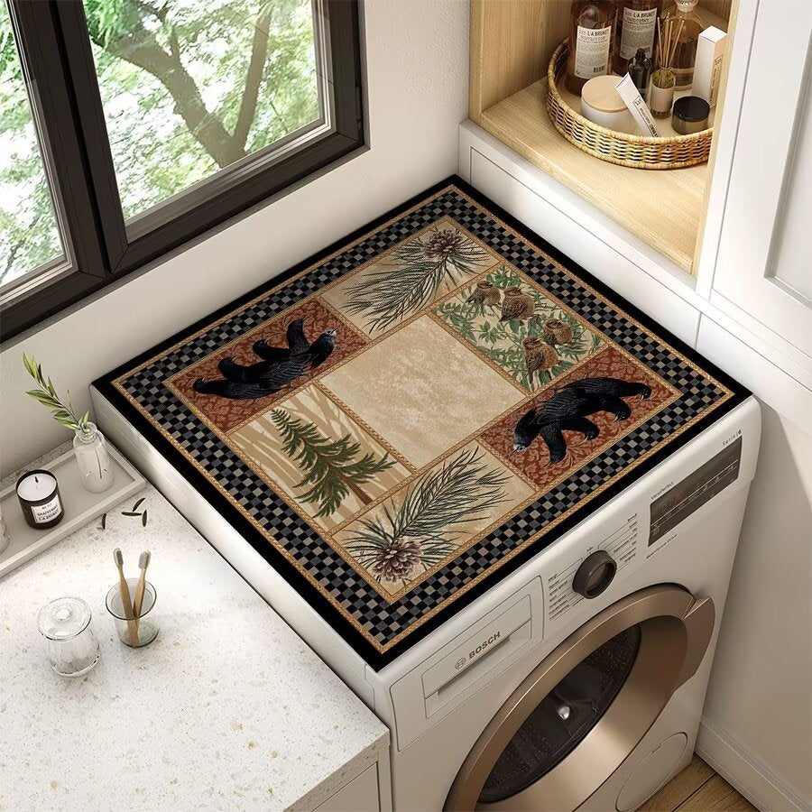 Wildlife-Themed Laundry Room Mat Stornfield