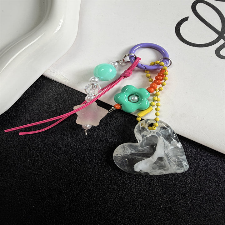 Trendy Beaded Charm Keychain Stornfield