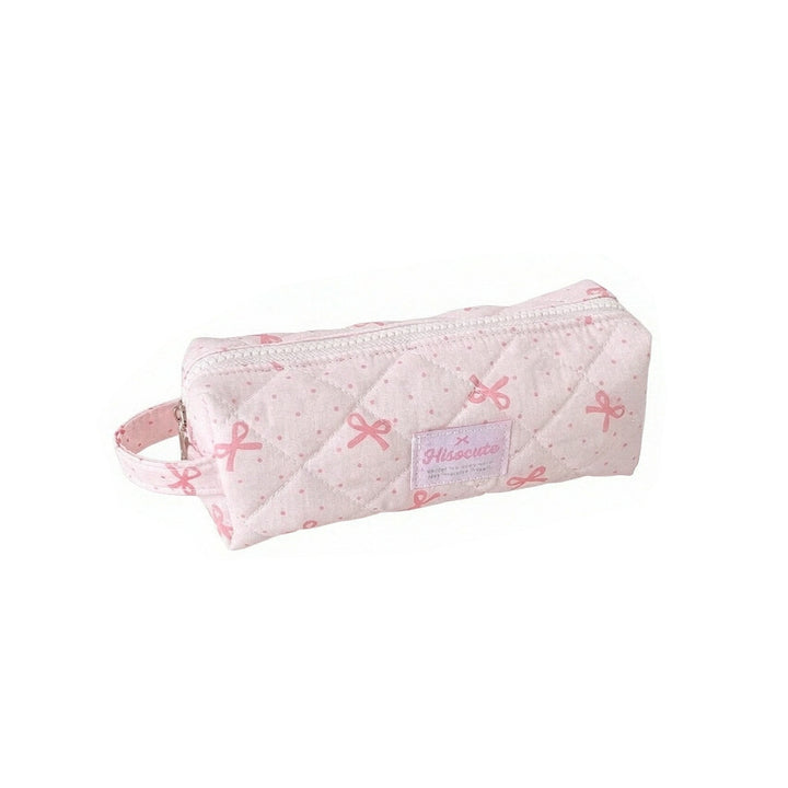 Quilted Pencil Case with Zipper Stornfield