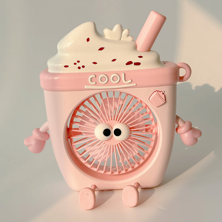 Women Portable Mini Fan with Cute Dessert Design Stornfield