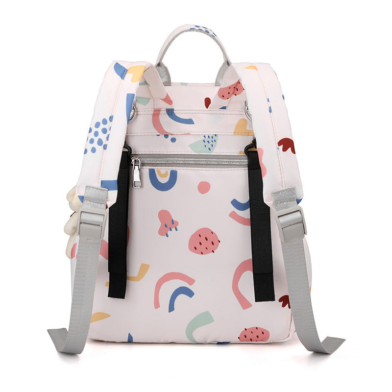 Playful Graphic Print Backpack Stornfield