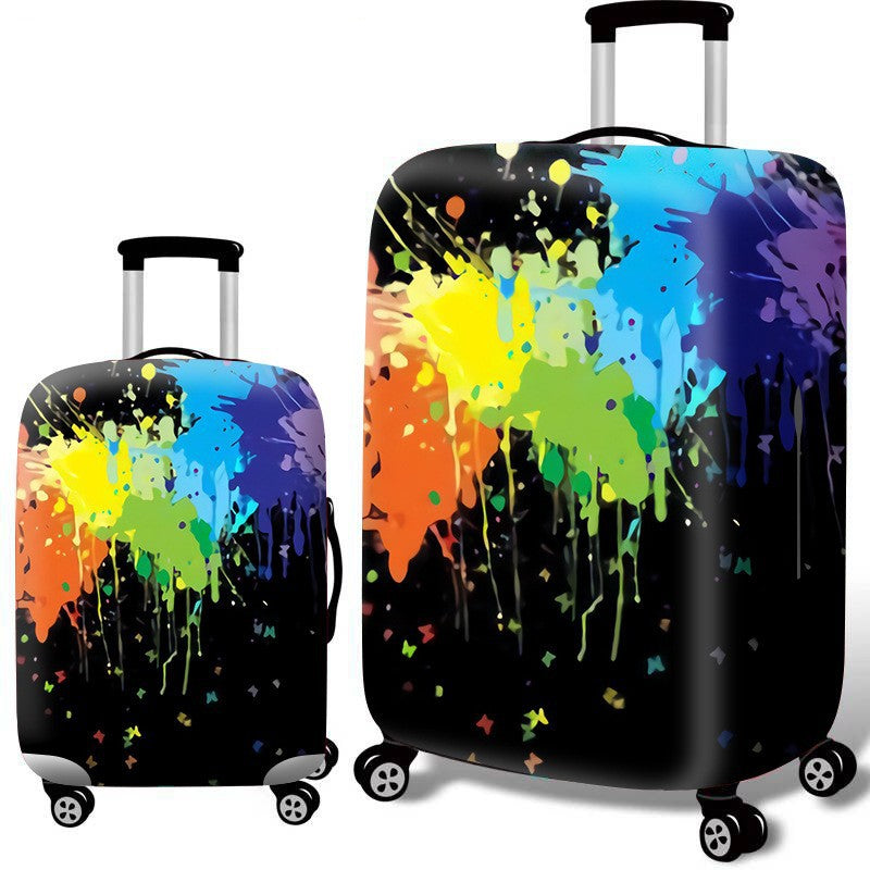 Women’s hard-shell suitcase with nostalgic London motif Stornfield