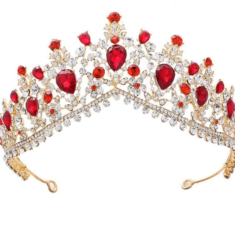 Women's Glamorous Tiara with Rhinestone and Crystal Embellishments Stornfield