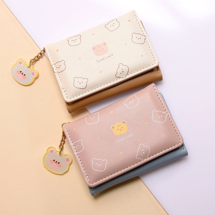 Cute Bear-Themed Cardholder